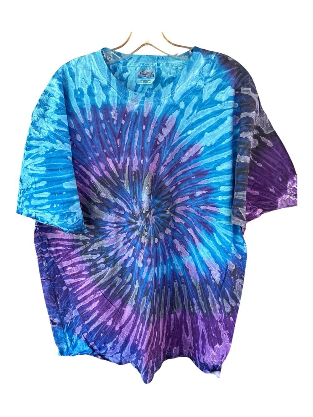 Tie-Dye Tee T-Shirt Pre-Shrunk Hanes Heavyweight
